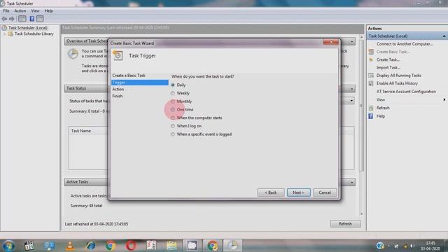How to use Task Scheduler in Window 7 смотреть онлайн