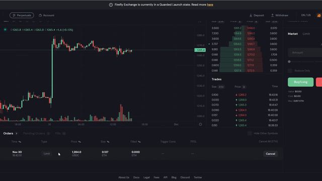 Firefly - How to close position by Market or Limit order - and some bugs смотреть онлайн