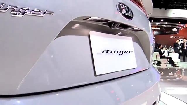KIA Stinger 2018  ОБЗОР  КИА СТИНГЕР
