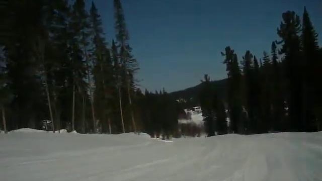 Горная Саланга - 26.03.2013 - 3 трасса до озера смотреть онлайн