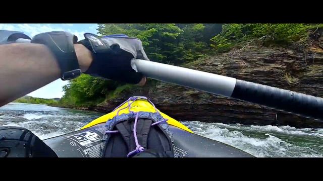 Сплав ріками Опір та Стрий. Intex Explorer K2. смотреть онлайн