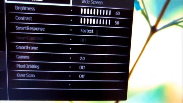 Philips 278G4DHSD Menu System (OSD) смотреть онлайн