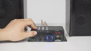 ✅ Компактный усилитель мощности звука из Китая