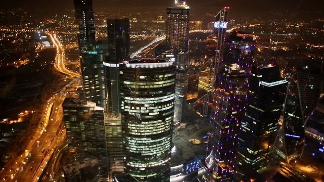 Moscow-city - аэровидеосъемка Москва - сити