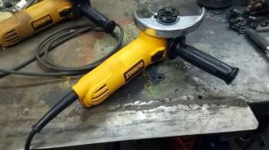 Итак, решение с УШМ от DeWALT