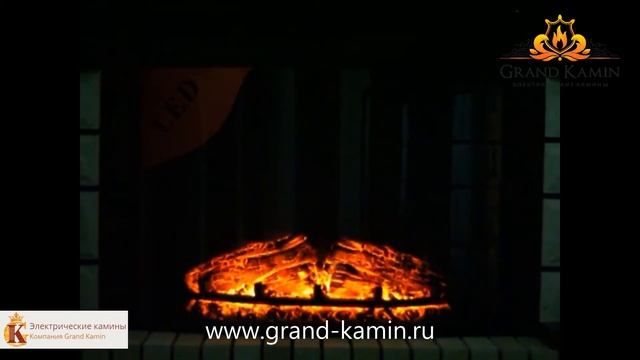 Электрический очаг InterFlame Panoramic 28 LED FX/ Гранд камин /Электрокамин