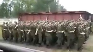 Прикол в армии, строевая песня