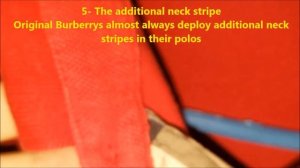 Real vs Fake Burberry Polo shirt. How to spot fake Burberry's polo shirt