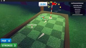Playing Against NOOBS in Super Golf | Roblox