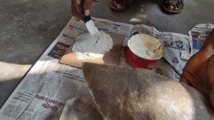 Putty work on fiberglass body / Putty work in Malayalam / project RDX part 10