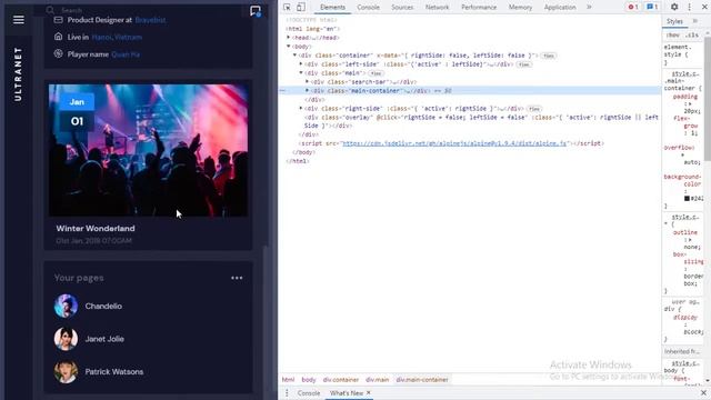 Responsive Social Platform UI using HTML and CSS | UI Web Design | How To Create Website