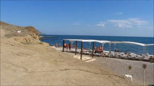 Пляжи в Судаке.  Мыс Алчак