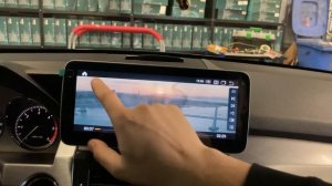 Mercedes-Benz GLK Обзор меню штатного головного устройство Parafar   на Android 11.0 (PF6108A11GLK)