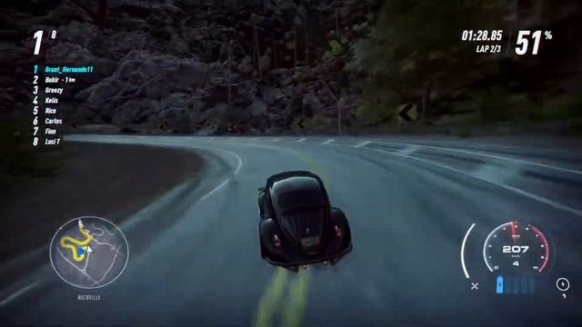 NFS: Heat - Circuit Race Aerion (VW Beetle 1963) (169HP 1.5l I3 Hybrid Engine) (Part 1-2) смотреть онлайн
