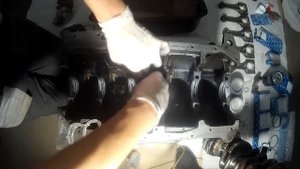 Audi 80 2.2 10V TQ Часть 11 - Сборка блока ДВС и установка сцепления от Audi S8.