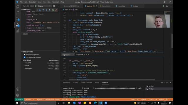 Video #4: Debugging Python with VS Code смотреть онлайн