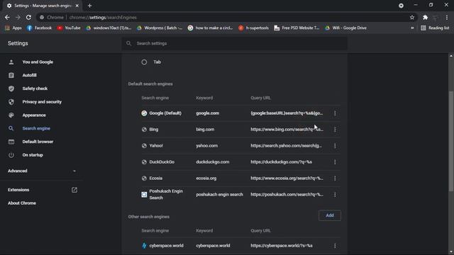 How to Remove Search Engines from Chrome - Remove Unwanted Search Engines
