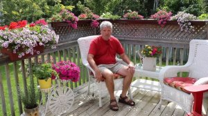 Growing flowers in an Eavestrough