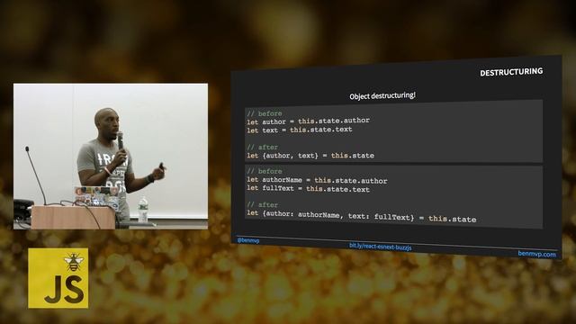 React + ES.next = ♥ | Ben Ilegbodu | BuzzJS 2.0 2017 смотреть онлайн