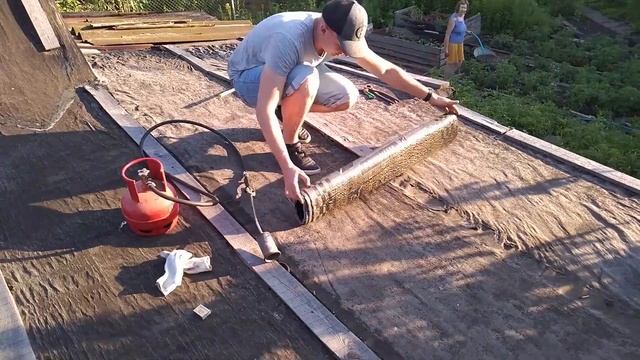 Ремонт кровли на даче своими руками