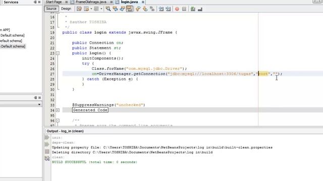 Tutorial login with Java Netbeans and XAMPP смотреть онлайн