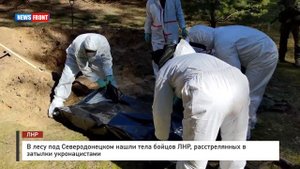 В лесу под Северодонецком нашли тела бойцов ЛНР, расстрелянных в затылки укронацистами