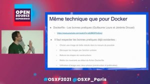 Open Source Experience 2021   Construction et gestion d'images de containers à l'aide de Kaniko 108