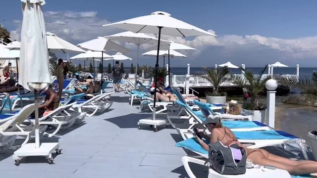 Одесса 29 мая 2023. Пляжный сезон. Обзор клуба Portofino. Меню и эмоции. смотреть онлайн