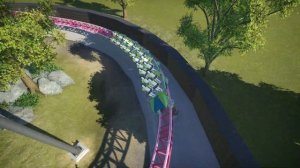 A Rollercoaster in Planet Coaster. POV, Off Ride, Music