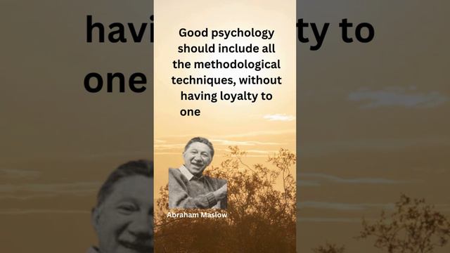 Embracing Diversity in Psychology: Insights from Abraham Maslow #quotes #abrahammaslow #philosophy