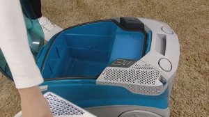 Как установить мешок в пылесос Thomas