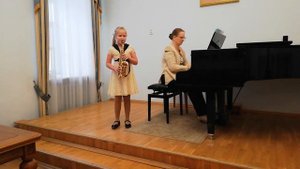 Делло-Джойо. Безделушка. И. Дунаевский. Колыбельная. Мешавкина Анастасия, 8 лет