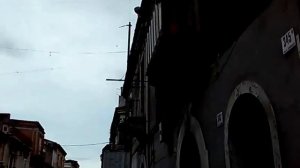 ИТАЛИЯ Старый заброшенный город Катания, арка, бар Сицилия Sicily