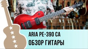 Aria PE-390 CA обзор гитары