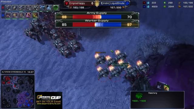 Snute vs. Happy - ZvT - Game 2 - StarCraft 2 смотреть онлайн