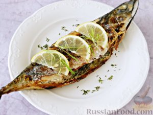 Ей и на пикнике будут рады.
СКУМБРИЯ В ЛИМОННОМ МАРИНАДЕ