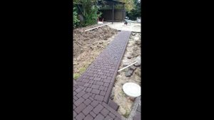 Укладка тротуарной плитки "Старый город"