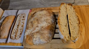 Невесомая, как облачко ЧИАБАТТА на тесте 90% влажности