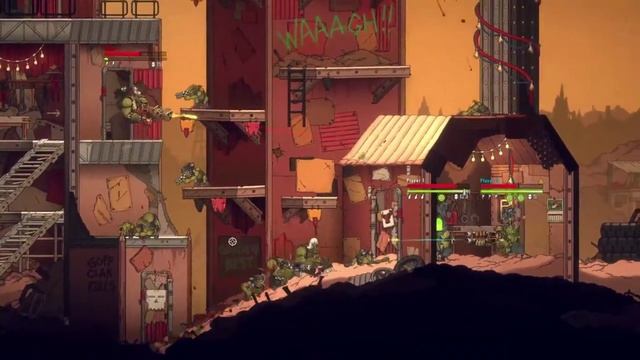 Split Screen Play играет в Warhammer 40,000 - Shootas, Blood & Teef (часть первая)