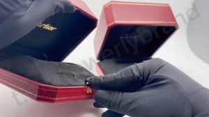 Коробка для браслета LOVE от Cartier: сравнение оригинала и копии