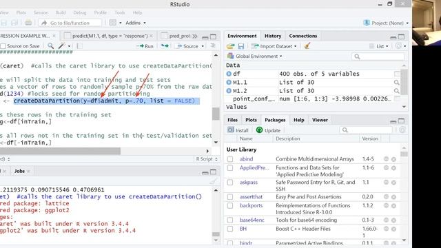 Logistic Regression Example in R смотреть онлайн
