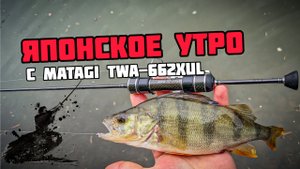 Мормышинг с Matagi TWA-662XUL |Обзор японского спиннинга на городском пруду.