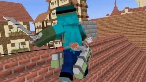 MONSTER SCHOOL : ATTACK ON TITAN (HEROBRINE BECAME TITAN) - COOLEST MINECRAFT ANIMATION