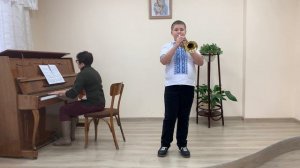 Сонатина для труби - В. Моцарт. Виконує: Докучаєв Іван
