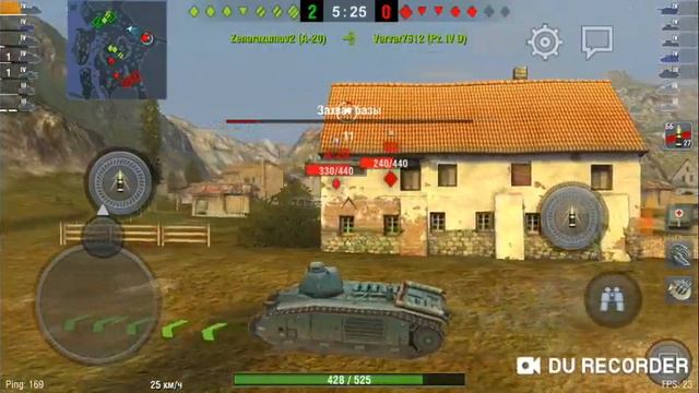 Wot blitz обзор танк B1 смотреть онлайн