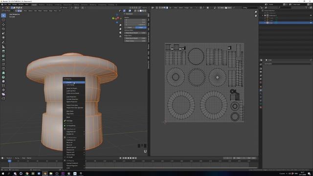Автоматическая UV vs Ручная UV (Способы работы с UV разверткой ) [blender 3d уроки] смотреть онлайн