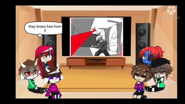 Overtale, Undertale reacts to Sans fight flipnote animation смотреть онлайн