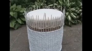 Пуфик своими руками. Пуфик из пластиковых бутылок