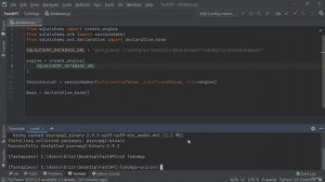 006 FastAPI Project PostgreSQL Connect to FastAPI