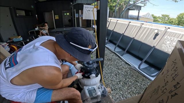 인텍스 울트라 수영장 샌드필터 여과기 및 솔트시스템 설치 및 작동법 설명 / 물 관리 해방 смотреть онлайн